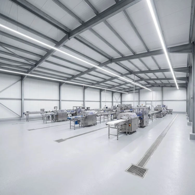 Steel Structure Food Processing Plant factory